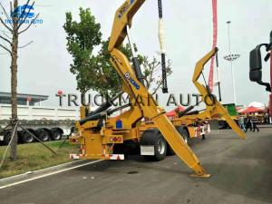 Wholesale 37 Tons Container Side Loader Trailer Q345 High Tensile Mn Steel For 20 Or 40 Feets from china suppliers
