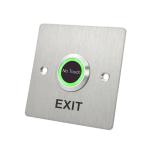 Square Size 86*86mm 304 Stainless Steel Door Release Infrared Exit Button With
