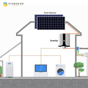 Wholesale PINSHENG 12000BTU 18000BTU 24000BTU AC/DC Hybrid Solar Powered Energy air Conditioner for Home Heating and Cooling from china suppliers