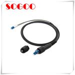 PDLC Outdoor Tactical Armored Fibre Optic Cable CPRI FC / SC FTTA Waterproof