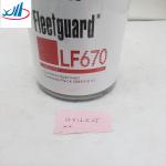 ISO Truck Engine Parts Iron Material Oil Filter LF670