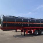 2/3/4 Axle Fuel Tank Semi Trailer 4000/45000 Litres Fuel Tanker Truck Semi