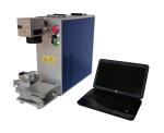 Round Tube Portable Fiber Laser Marking Machine For Metals And Nonmetals