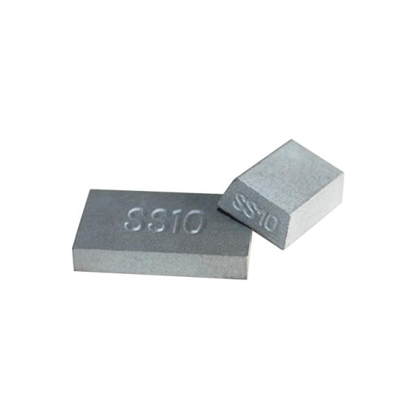 20x12x3mm Tungsten Carbide Brazed Tips SS10 for Stone Cutting