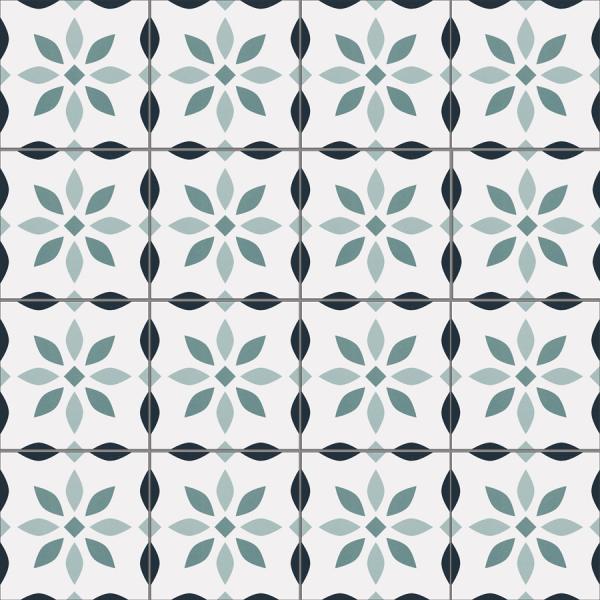 Firebrick Green And Beige 250x250mm Wall Ceramic Rustic Tiles For Living Room