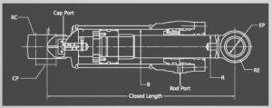 Wholesale sumitomo hydraulic cylinder excavator spare part LS280EJ from china suppliers