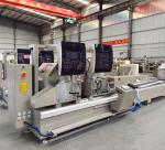 Full Automatic Double Head Mitre Saw Machine For Window Doors Making