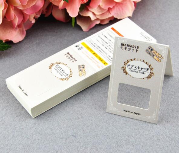 UV Printing Packaging Header Cards Customized pattern With Hole
