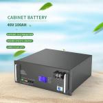 Solar Cabinet Battery High Voltage Lifepo4 Lithium Ion Battery Pack