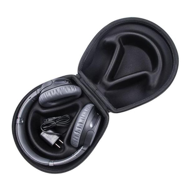 OEM Dustproof EVA Earphone Carrying Case Multispandex Surface