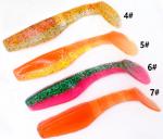 10cm 10.3g T tail soft bait fishing lure
