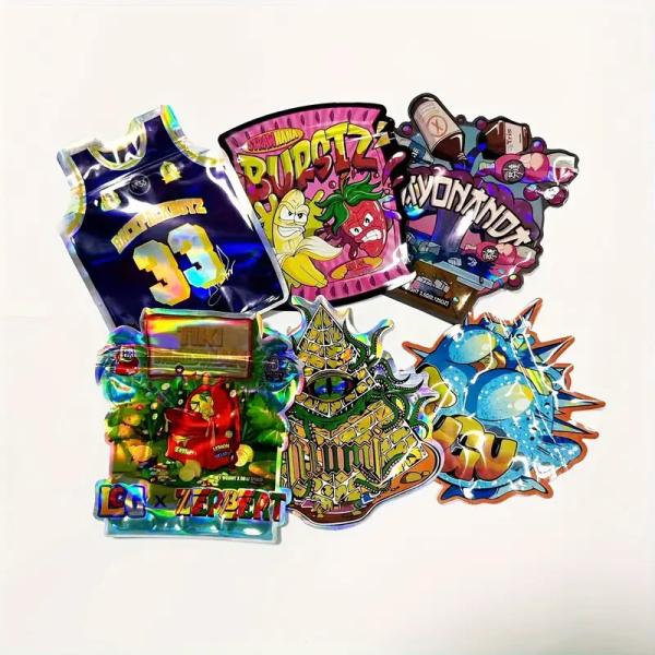 Customizable Mylar Heat Sealable Bags 3.5 Mil Durable Eco Friendly