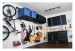 PVC Slatwall Panels White Grey Black Color For Garage Wall Display 4ft 8ft