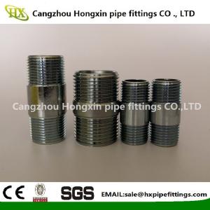 Wholesale ASTM A53 Steel pipe NPT thread steel pipe nipple with hot dip galvanized from china suppliers