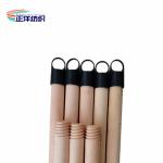 65-150cm Cleaning Mop Handle Natural Painted Plastic Coated Wooden Mop Handle