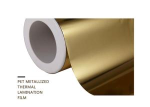 Wholesale PET metallized BOPP film is suitable for laminated films for packaging and printing from china suppliers