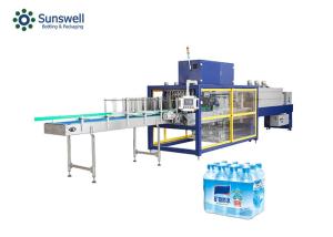 Wholesale Half Tray PE Film Plastic Water Bottle Wrapping Machine Fully Automatic from china suppliers