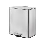 Foot Pedal Stainless Steel Indoor Household Kitchen Recycle Bins Waste Bin Trash