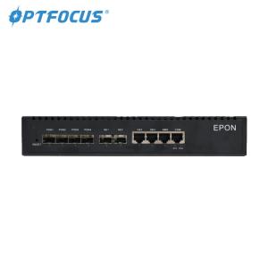 Wholesale 1G/10G Port GPON EPON OLT 20km Transmission Distance 300mm*440mm*45mm Dimensions from china suppliers
