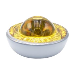 Wholesale Highway Better Road Visibility Solar Flashing Light Glass Cat Eye Road Stud 123*45mm from china suppliers