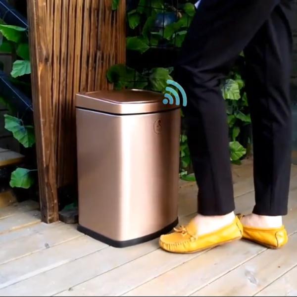 Fingerprint Proof 7L Automatic Stainless Steel Trash Can