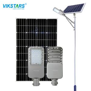 Wholesale SMD3030 100 Watt Solar Street Light IP65 Waterproof Outdoor 6000K Cold White from china suppliers