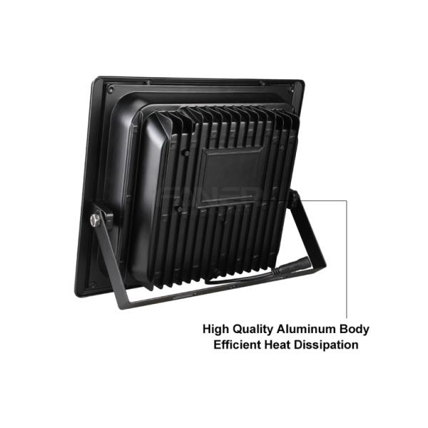 Waterproof 200W Solar LED Flood Lights Aluminum Body With Remote Control