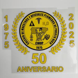 Wholesale Happy Anniversary Heat Transfer Screen Print Logo Customized from china suppliers