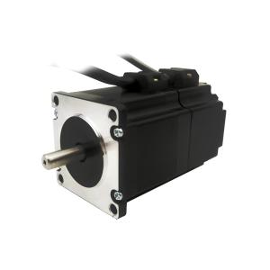 Wholesale NEMA23 size 57mm Stepper motors with permanent magnet brake motor torque 1.3N.m(186oz-in) shaft diameter 6.35/8.0mm 3A from china suppliers
