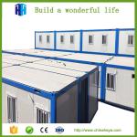 prefabricated living house container house floor plans with CE certification