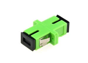 Wholesale FTTH Fiber Optic Adapter SC / APC Simplex Flange Fiber Coupler RoHS Compliant from china suppliers