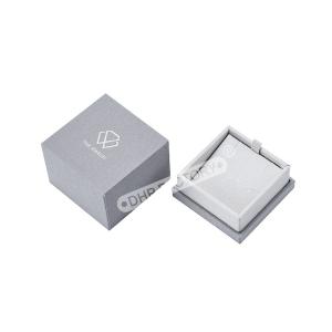 Wholesale Fabric Covered Custom Necklace Packaging Box With Suede Insert from china suppliers