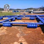 Culture HDPE Pontoon Fish Net Cage Square Floating Pipe 200mm/250mm/315mm/350mm