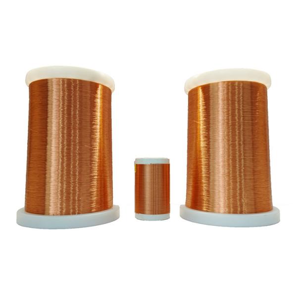 AWG 46-10 Enameled Copper Winding Wire Overcoat Polyamide Enamelled Wire For