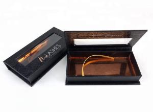 Wholesale 3D 25mm Luxury Eyelash Packaging Paper Box With PVC Window UV Coating from china suppliers