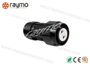 Wholesale 2 Pins Power Connector Waterproof Black Shell from china suppliers