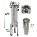 Building Material Shops' Pressure 304 Stainless Steel Water Filter Weight KG 62