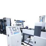 Polypropylene Non Woven Fabric Carry Bag Making Machine LCD touch screen