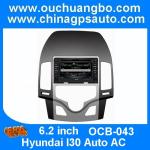 Ouchuangbo S100 Platform Car DVD Navi Multimedia Kit for Hyundai I30 Auto AC GPS