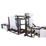 Vest Non Woven Bag Making Machine PLC Control 1 Year Warranty