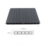 24x170mm Wood Plastic Composite Panel Coffee Color WPC Interior Wall Fence