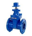 NRS ANSI DIN3352 F4 F5 Rubber Resilient Seated non-rising Stem Gate Valve