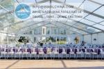 Coated PVC 10kg/Sqm Outdoor Reception Tent M2 Fireproof