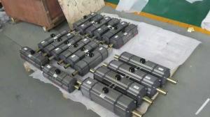 Wholesale 3 position air torque rack and pinion pneumatic rotary actuators control butterfly valves ball valves from china suppliers