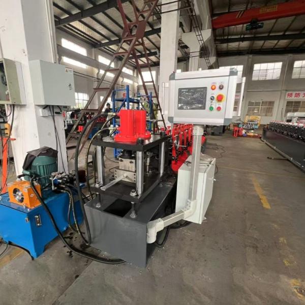 1.2 - 1.5mm Thickness Top Hat Rail Din Rail Roll Forming Machine For Electrical