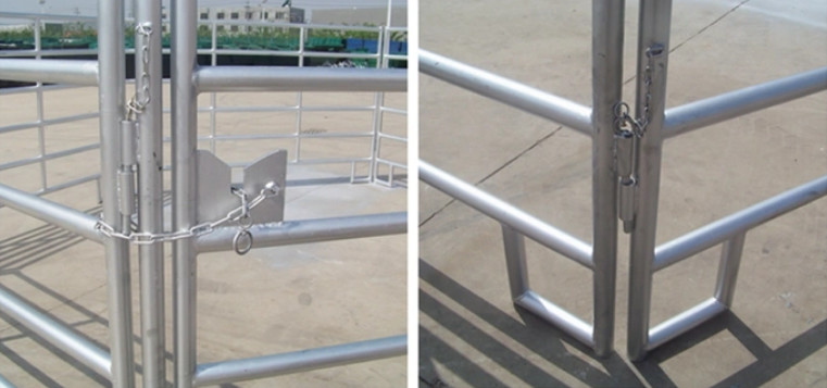 Hot Dip Ga Metal Corral Fence 1.7m High Wire Cattle Panels