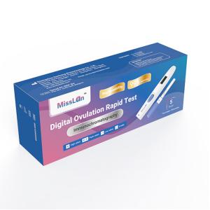 Wholesale 5 Mins Women CE Digital LH Test Kit LH 10 + 1 CE0123 Ovulation Pregnancy from china suppliers