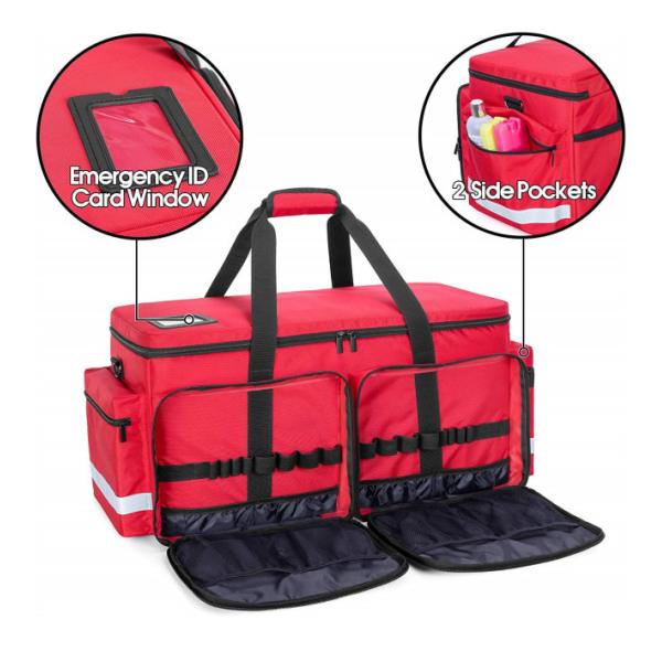 Oxygen Tank Empty Nylon Medical First Aid Bag Emergency Bag With Compartment
