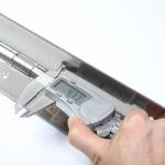 304 Stainless Steel Continuous Long Piano Hinges With Double Row Holes For Door