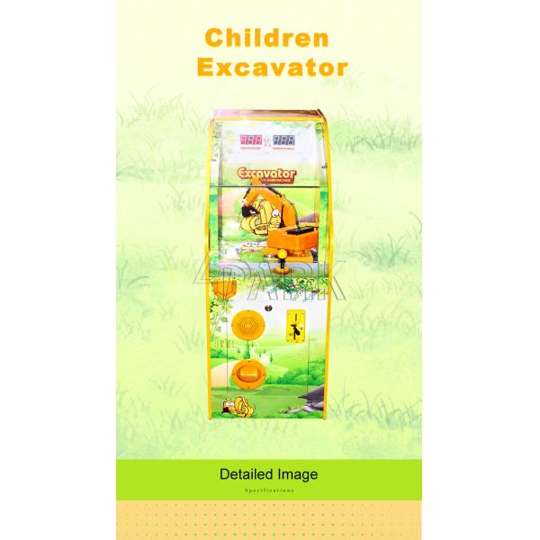 Cute Cartoon Crane Gift Game Machines Coin Operated Easy Maintenance